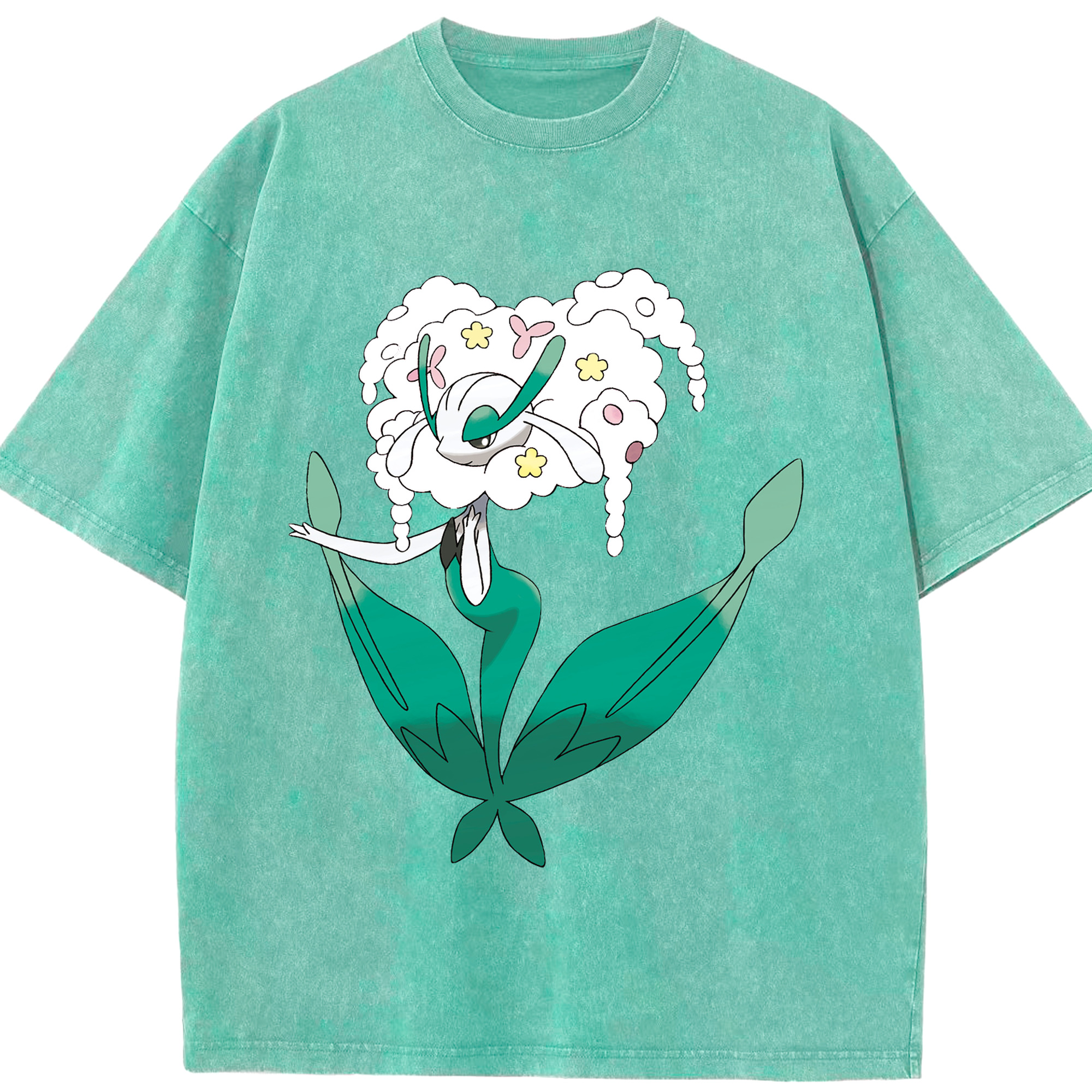 （画像用） ポケットモンスター Pokémon 綿100% ヴィンテージ風 半袖Tシャツ（フロントプリント）